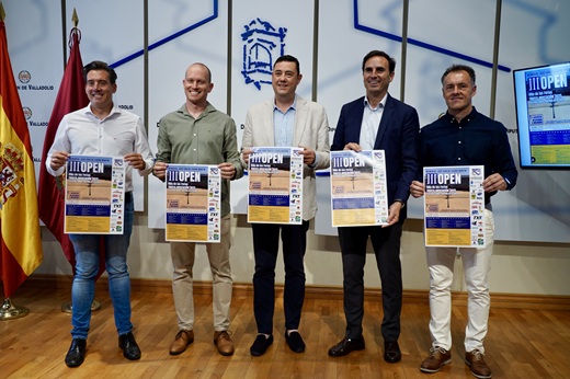 Cartel del III Open Villa de las Ferias. Trofeo Diputación Provincial.